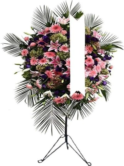 Düğün-Açılış-Nikah-Ferforje Çelenk FG657
