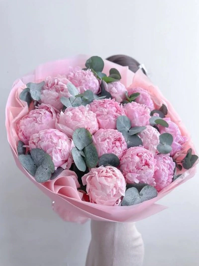 15 Ad. Pembe Şakayık Buket FG420